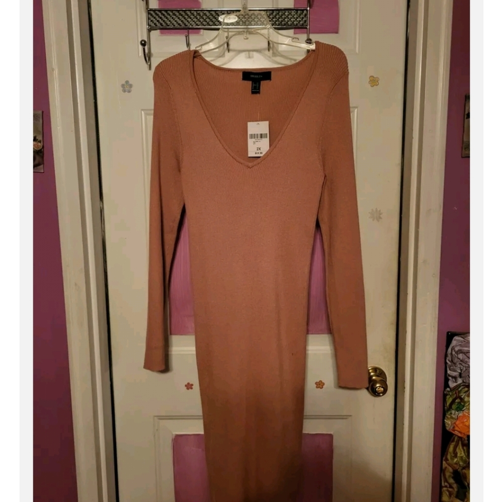 Forever 21 Knit Sweater Dress 2X